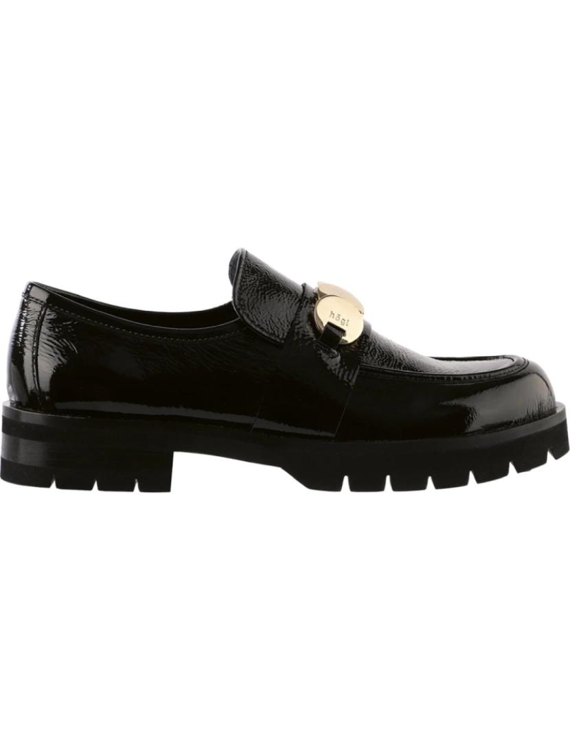 imagem de Hogl Black Loafers sapatos femininos3