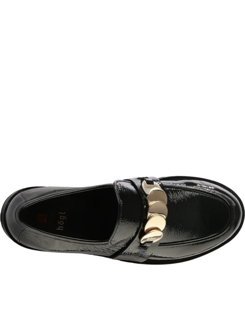 imagem de Hogl Black Loafers sapatos femininos5