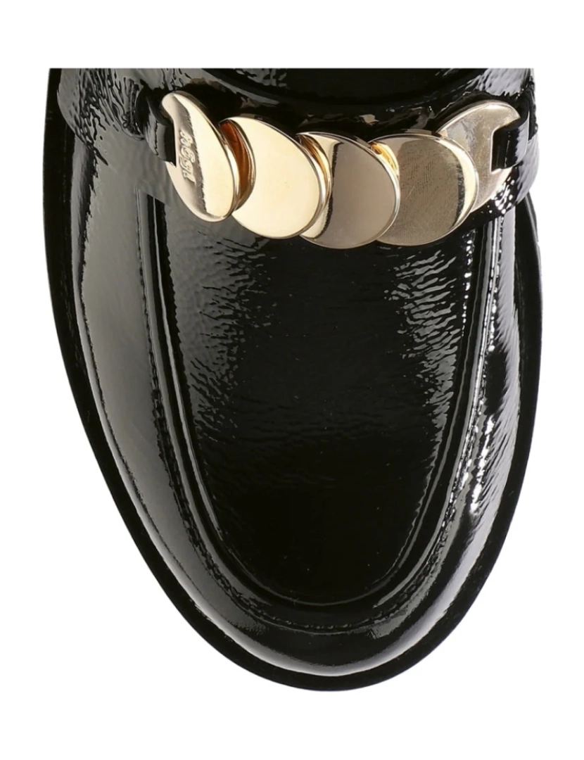 imagem de Hogl Black Loafers sapatos femininos6