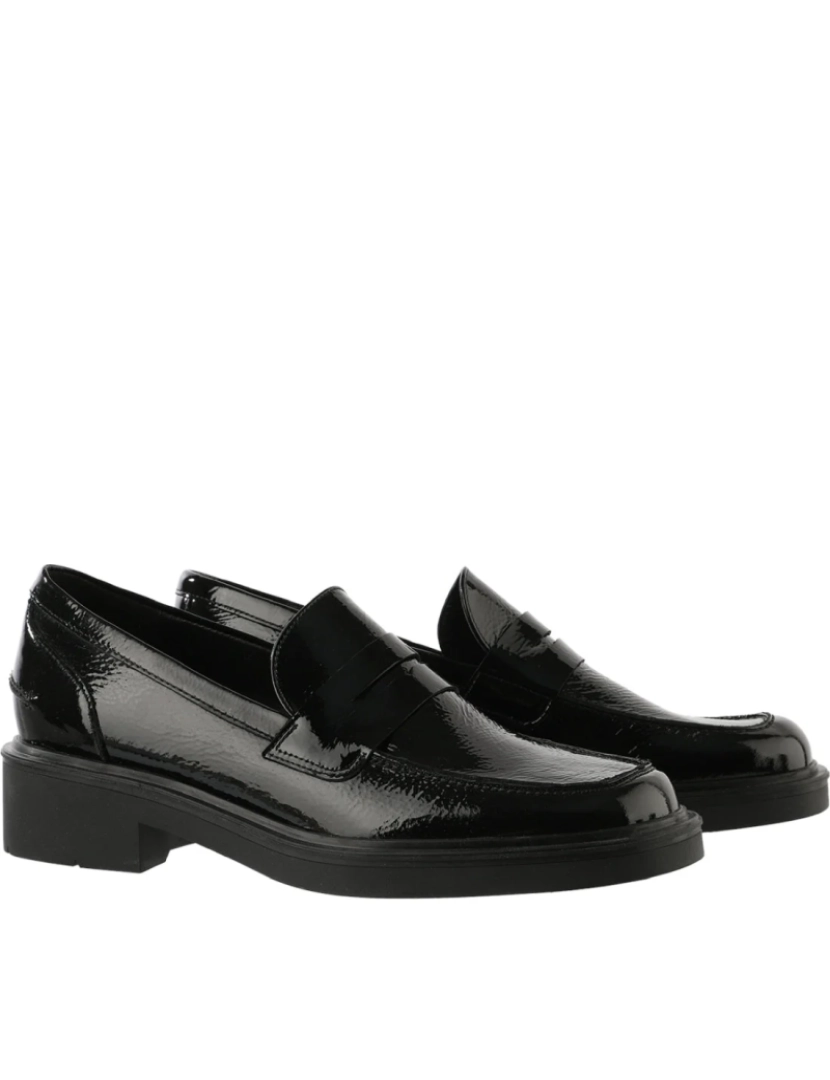 imagem de Hogl Black Loafers sapatos femininos2