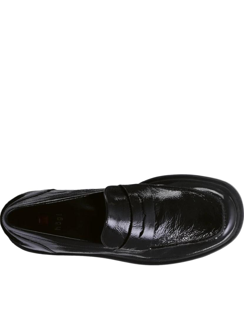 imagem de Hogl Black Loafers sapatos femininos5