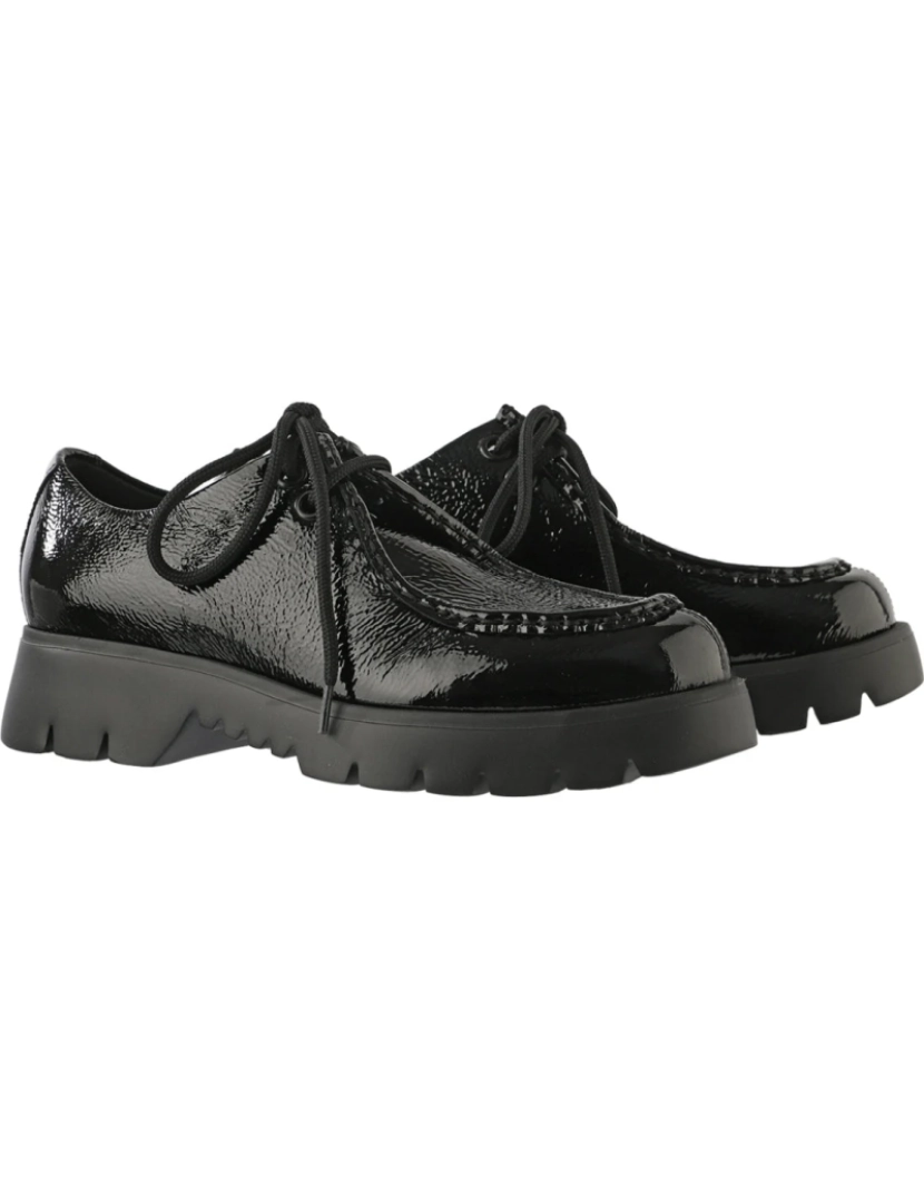 imagem de Hogl Black Loafers sapatos femininos2