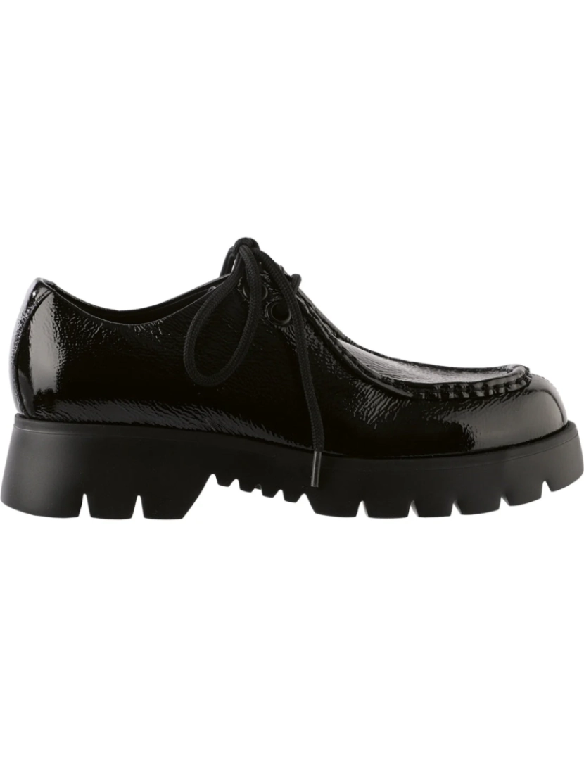 imagem de Hogl Black Loafers sapatos femininos3