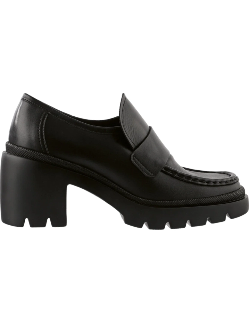 imagem de Hogl Black Loafers sapatos femininos3