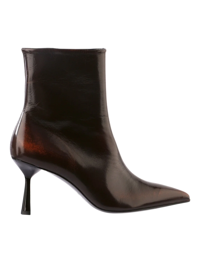 imagem de Hogl Brown Booties Calçados Femininos3