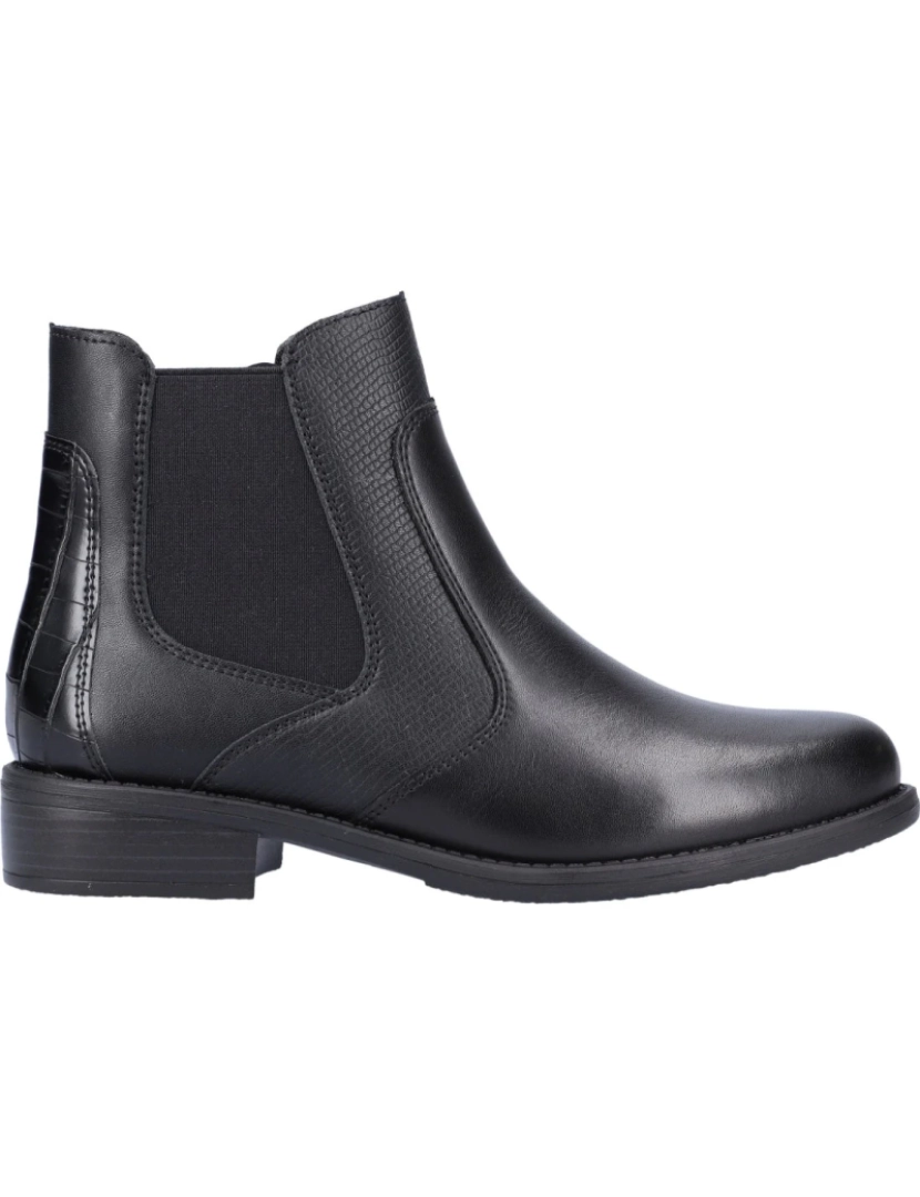 imagem de Remonte Preto Booties Calçados Femininos4