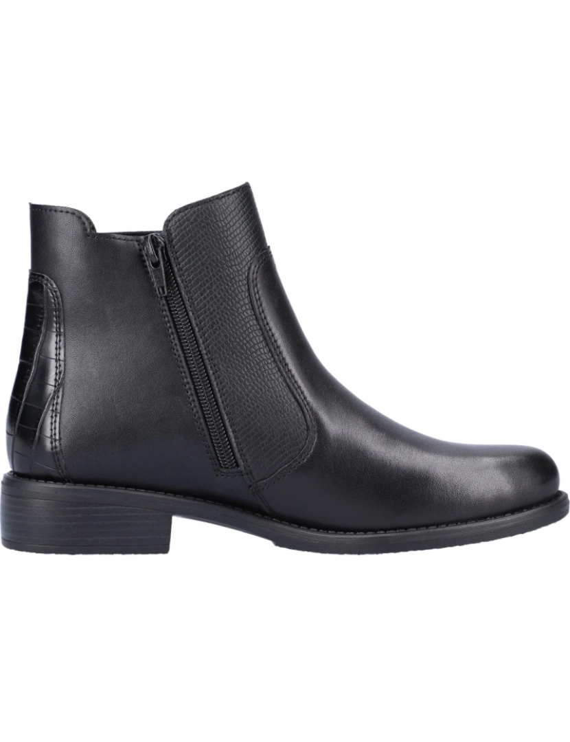 imagem de Remonte Preto Booties Calçados Femininos7