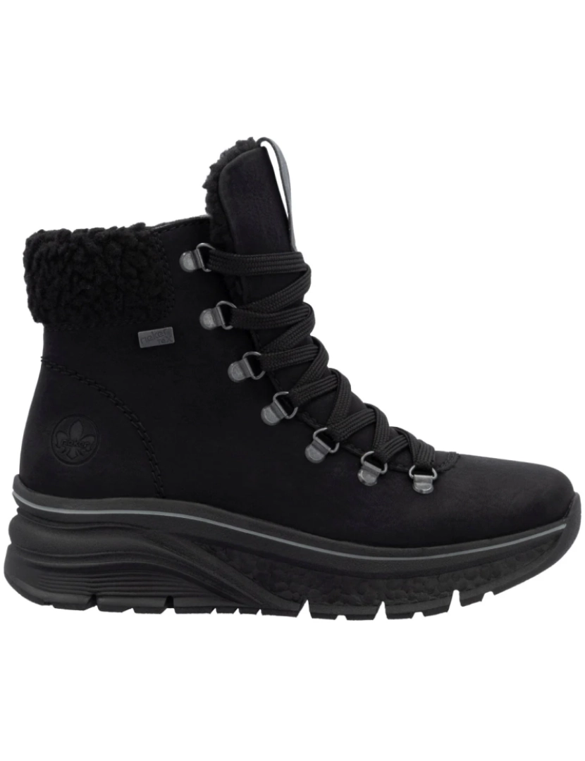 imagem de Rieker Preto Booties Calçados Femininos4