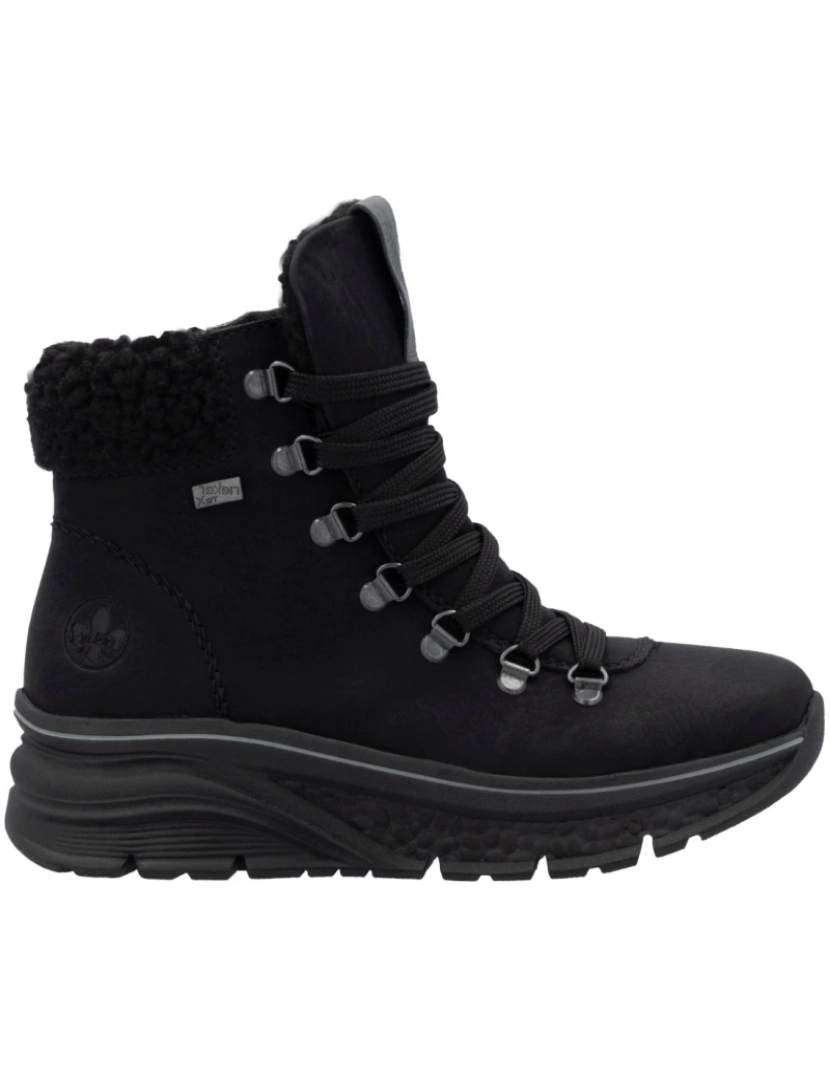 imagem de Rieker Preto Booties Calçados Femininos5