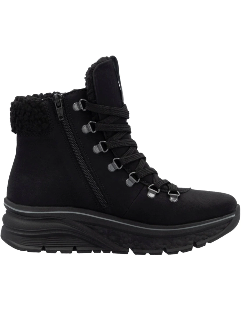 imagem de Rieker Preto Booties Calçados Femininos6