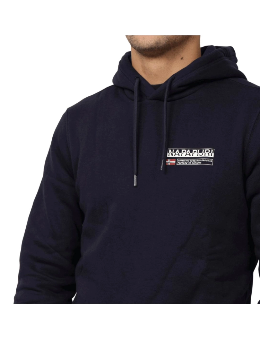 imagem de Napapijri B-Kasba H Wint Hoodie Azul4