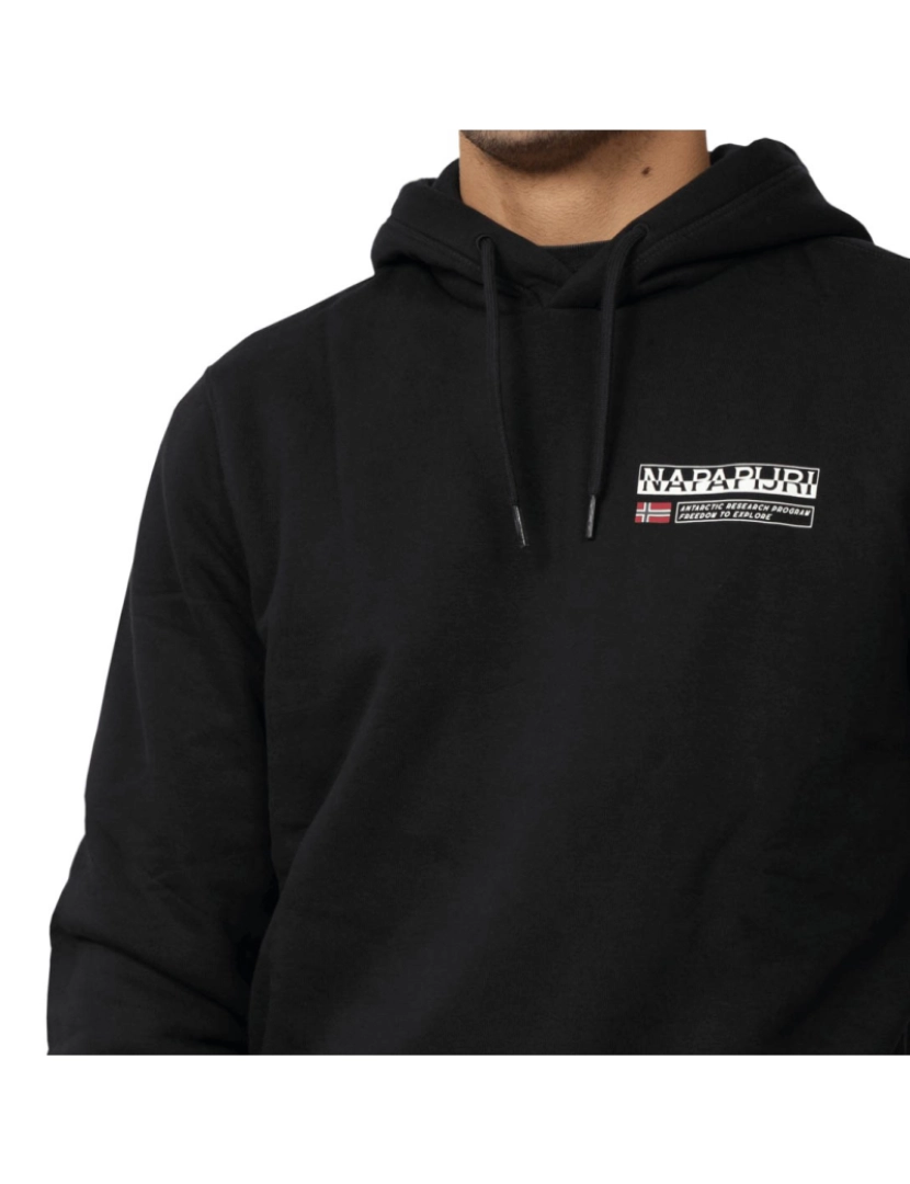 imagem de Napapijri B-Kasba H Wint Hoodie Negro4