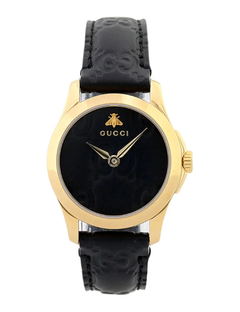 Gucci - G-Timeless Preto e Dourado 27mm