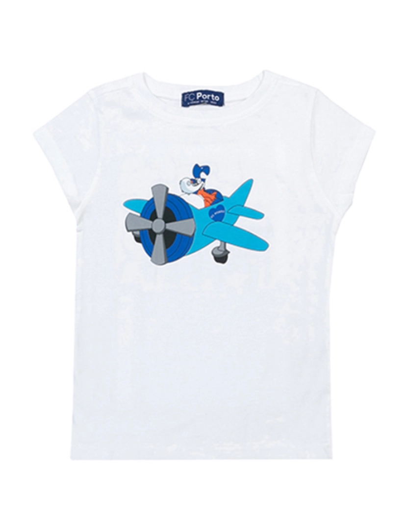 FCPorto - T-shirt Branca Mascote Avio 