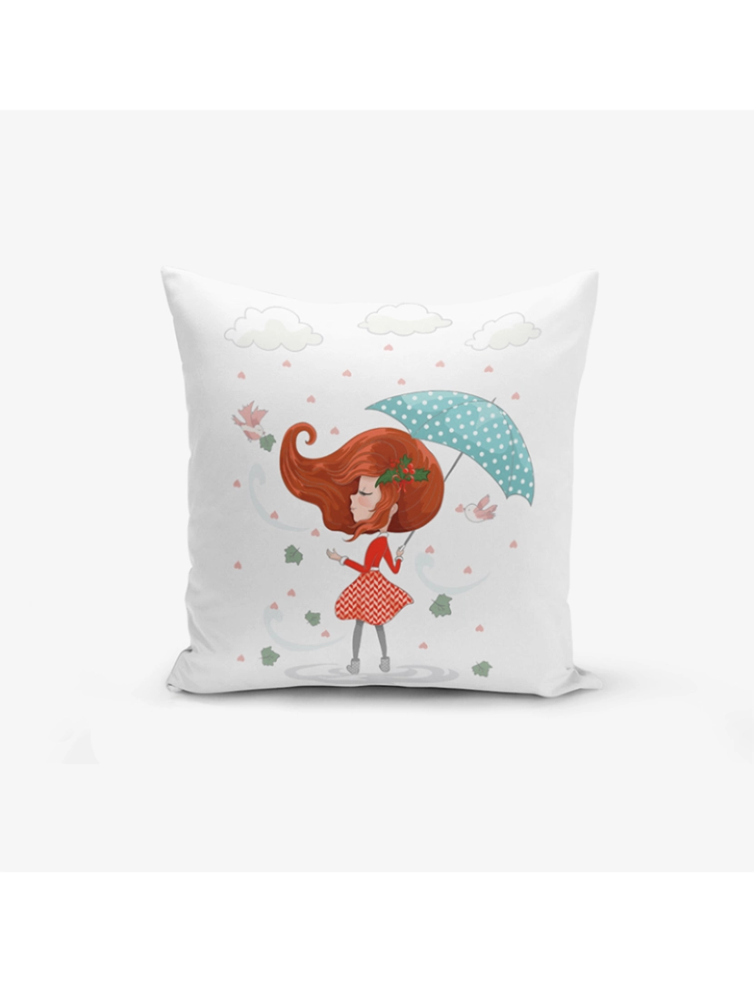 Mila Home - Fronha de menina guarda-chuva