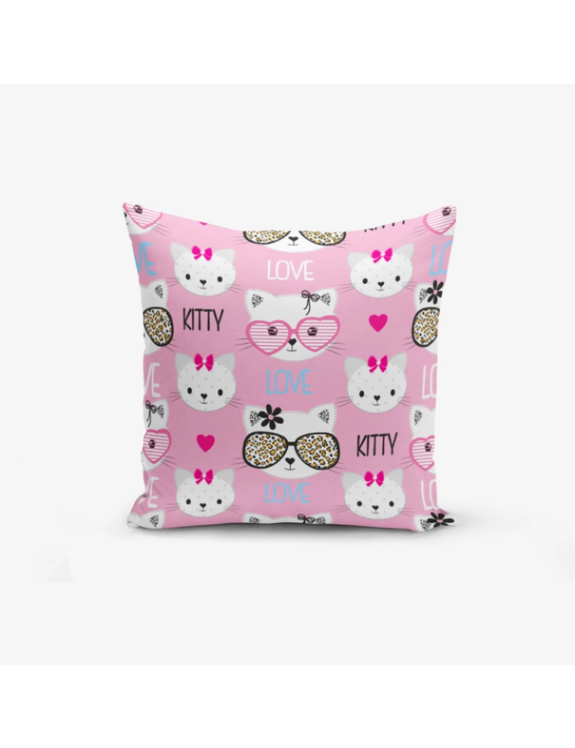 Mila Home - Fronha Kitty Love Catcik