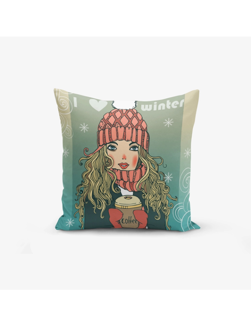 Mila Home - Fronha Pop Art de Inverno