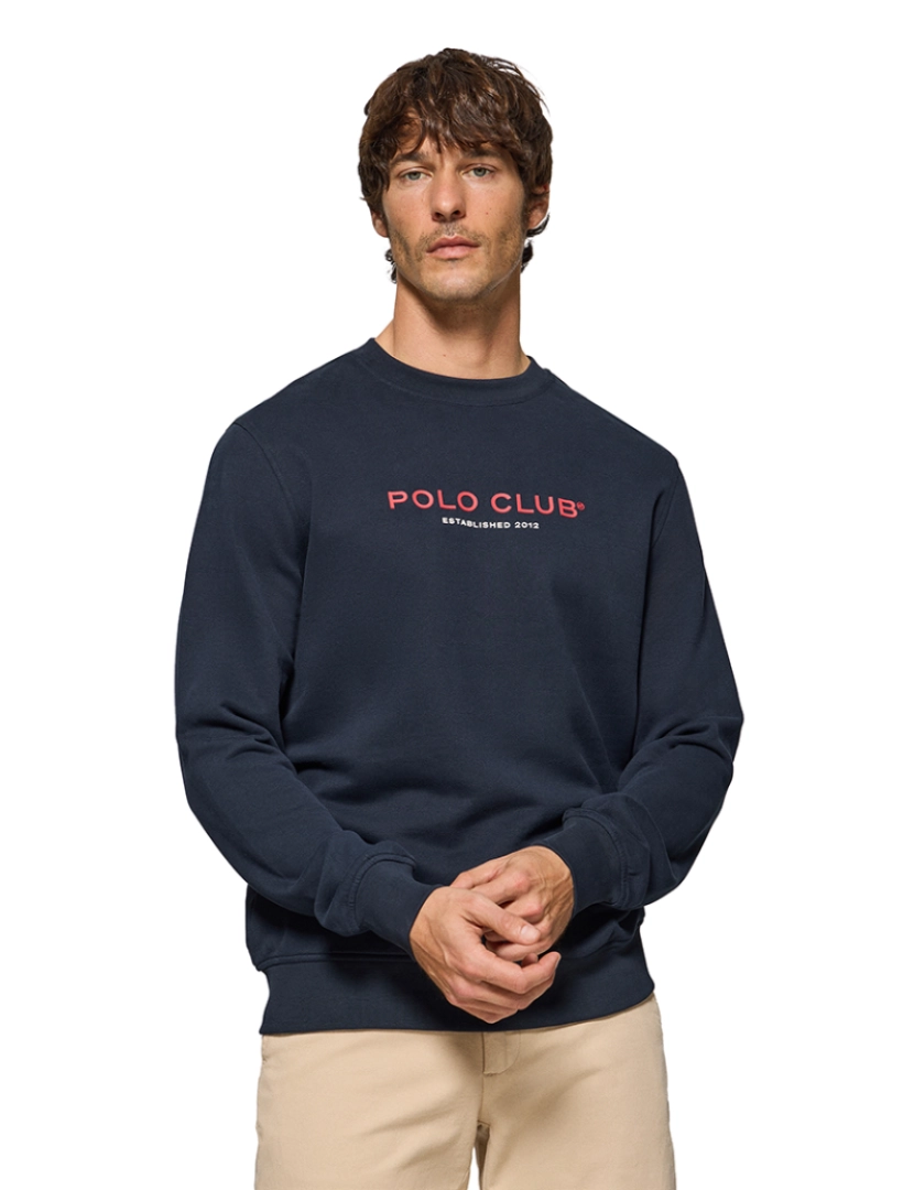 Polo Club - Sweatshirt de Homem Marinho