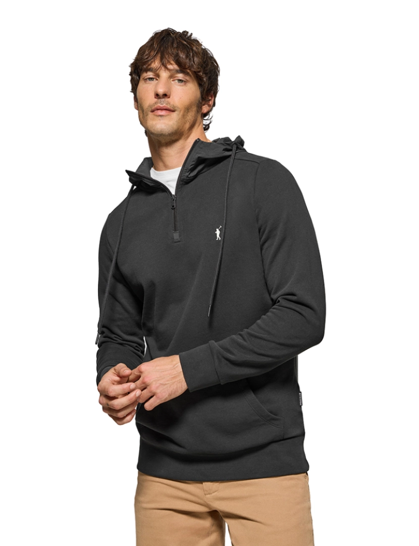 Polo Club - Hoodie de Homem Preto