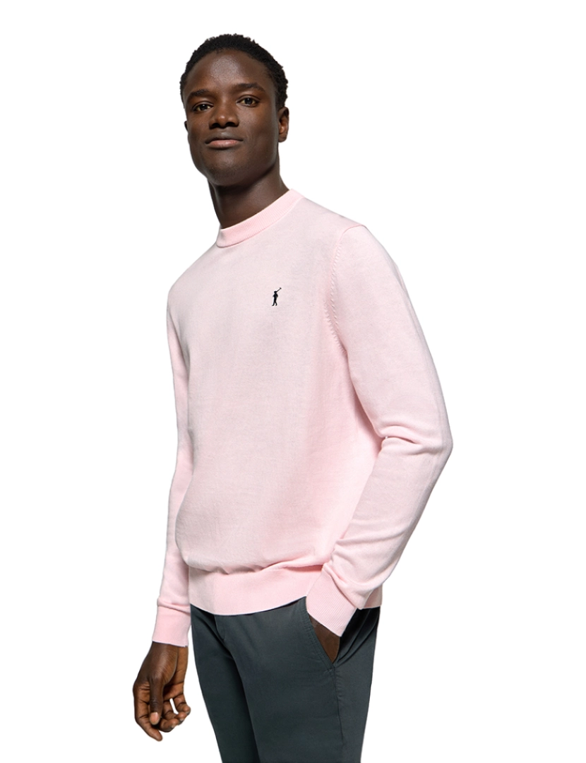 Polo Club - Jersey de Homem Rosa