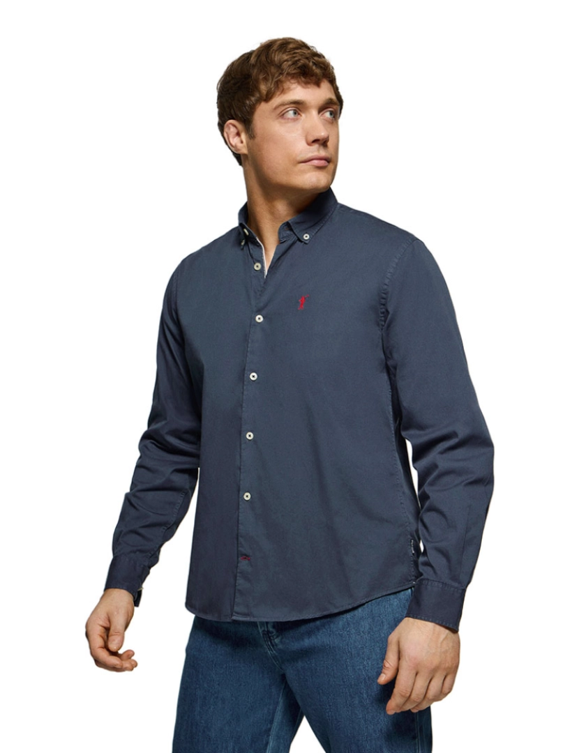 Polo Club - Camisola de Homem Marinho