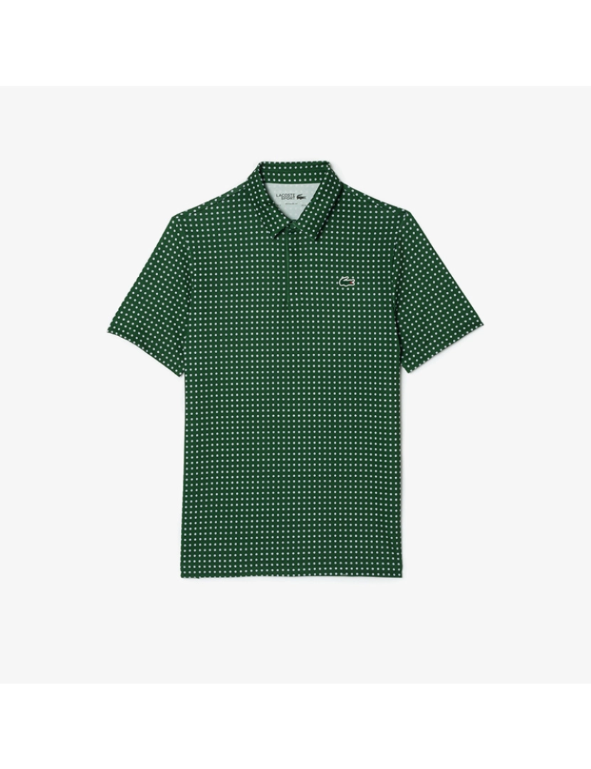 imagem de Polo De Homem Verde Branco2