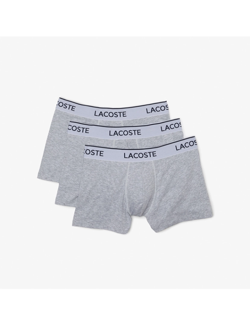 Lacoste - Pack 3 Boxers De Homem Argent Chine