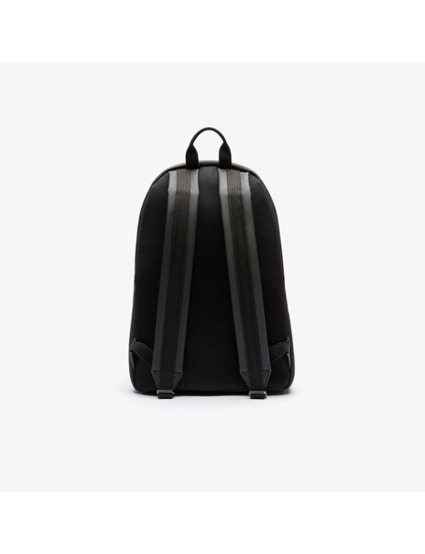 imagem de Mochila Clássica Para Homem Em Petit Piqué Preto7