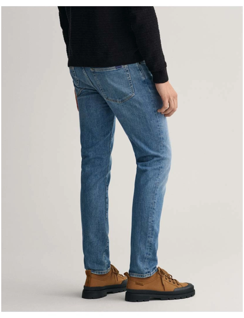 Gant - Jeans Denim Homem Azul 36