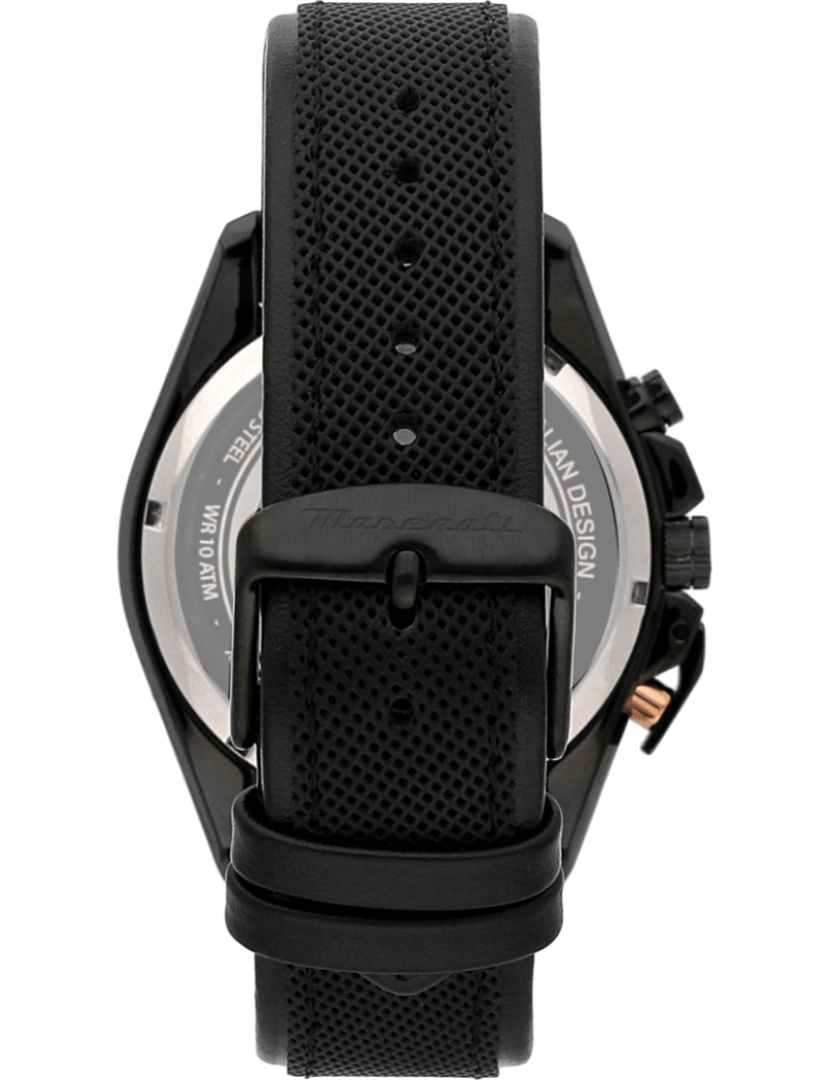 imagem de TRAGUARDO 45MM CHR BLK DIAL ST BLK DUTY FREE4