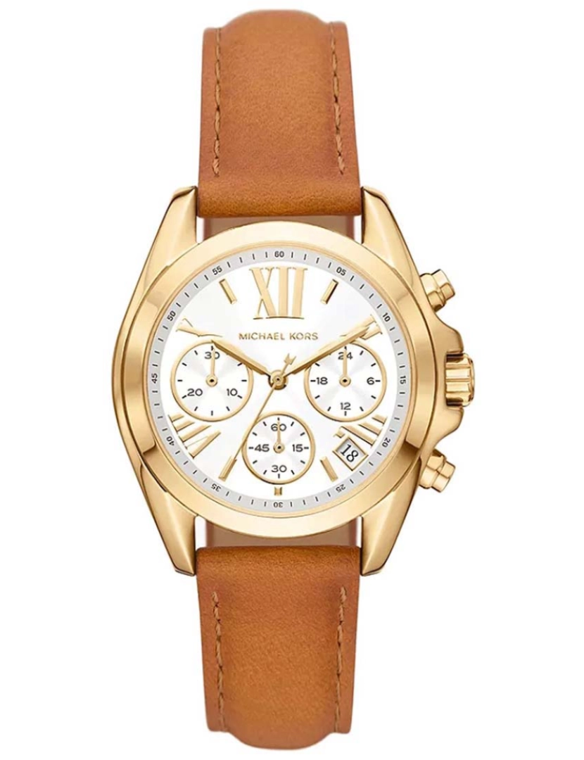 Michael Kors - Relógio Senhora Camel e Dourado