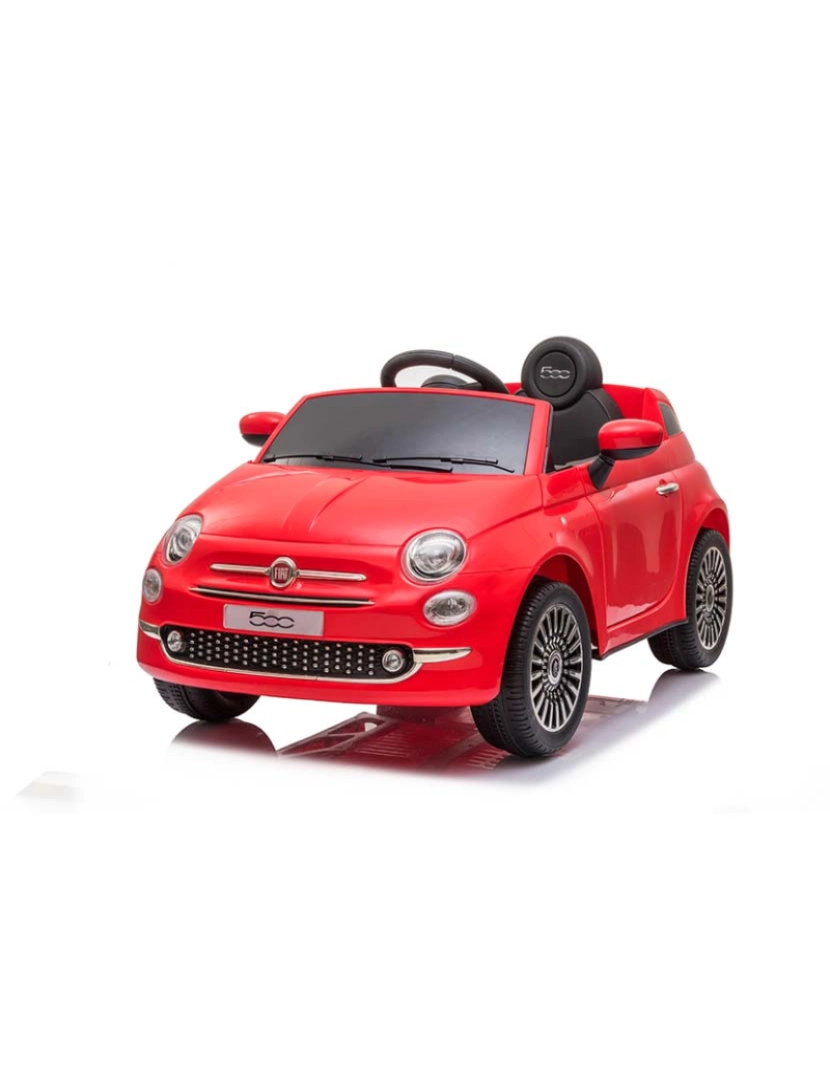 Fiat - FIAT 500 VERMELHO 12V R/C