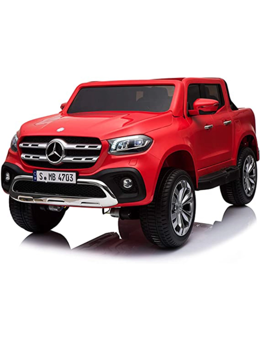 Mercedes Benz - MERCEDES BENZ CLASSE X PICK UP 12V ROJO 2 BATERIAS