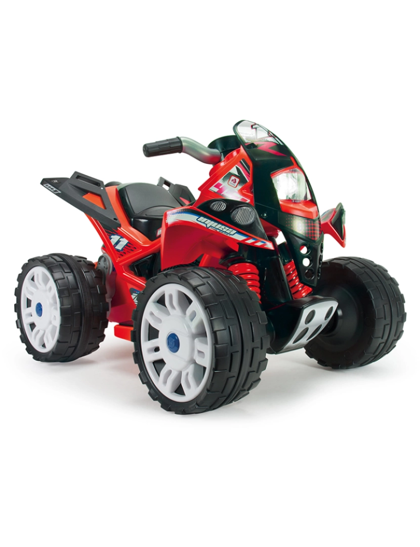 Injusa - QUAD THE BEAST 12V ROJO