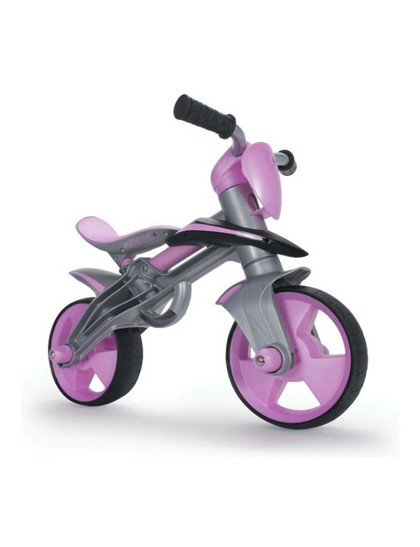 Injusa - BALANCE BIKE JUMPER ROSA CON CASCO