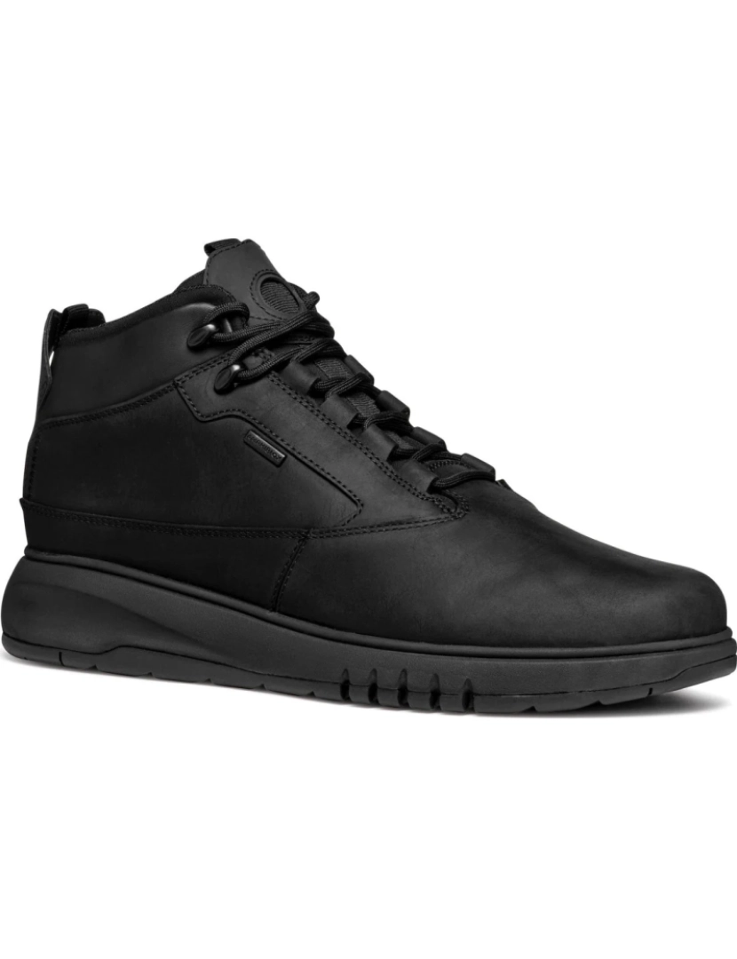 Geox - Geox Black Booties sapatos masculinos