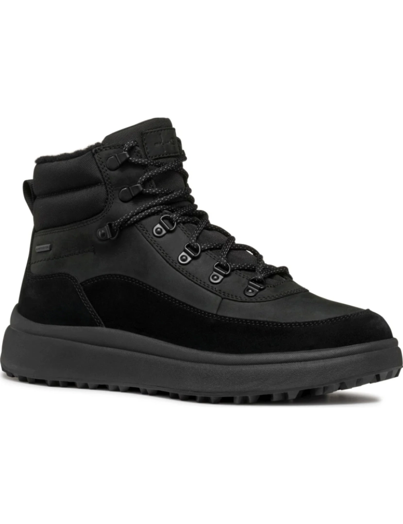 Geox - Geox Black Booties sapatos masculinos