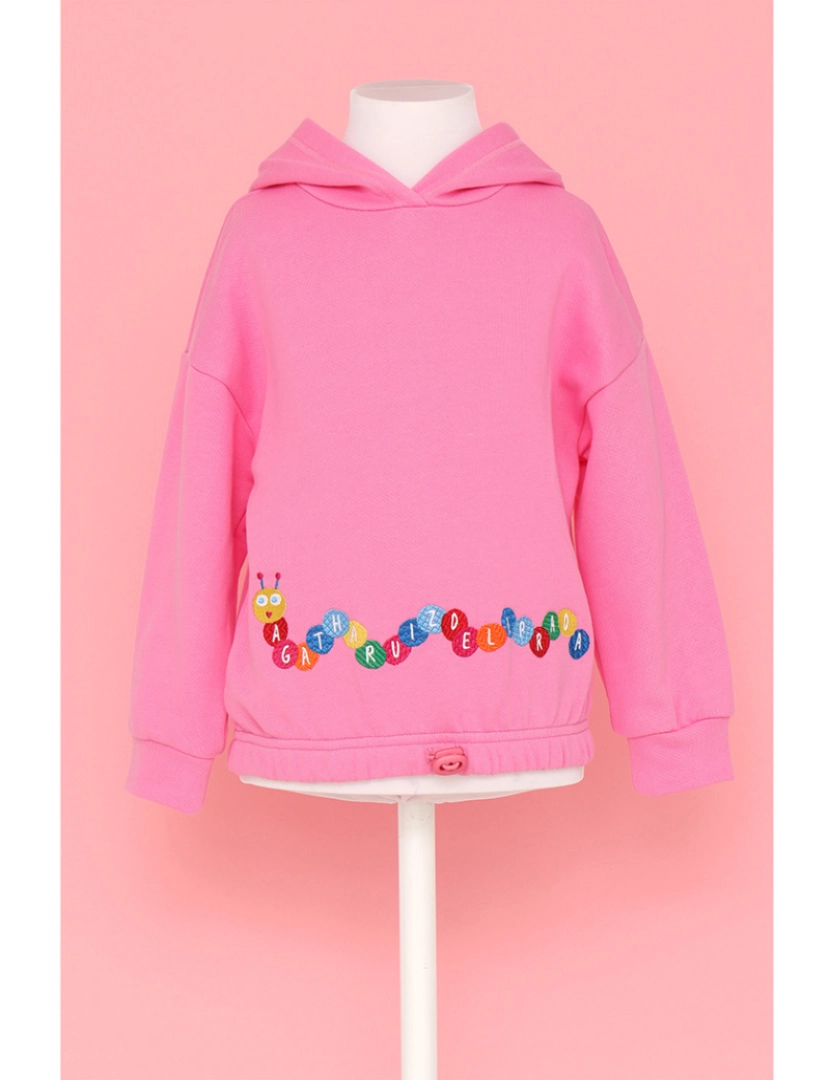 Agatha Ruiz De La Prada - Sweatshirt Le Bonbon Menina Rosa