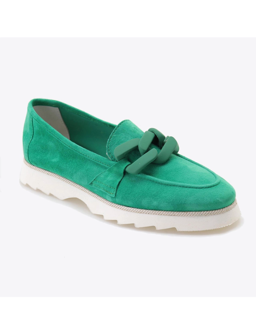 Scarpin - Mocassim Verde