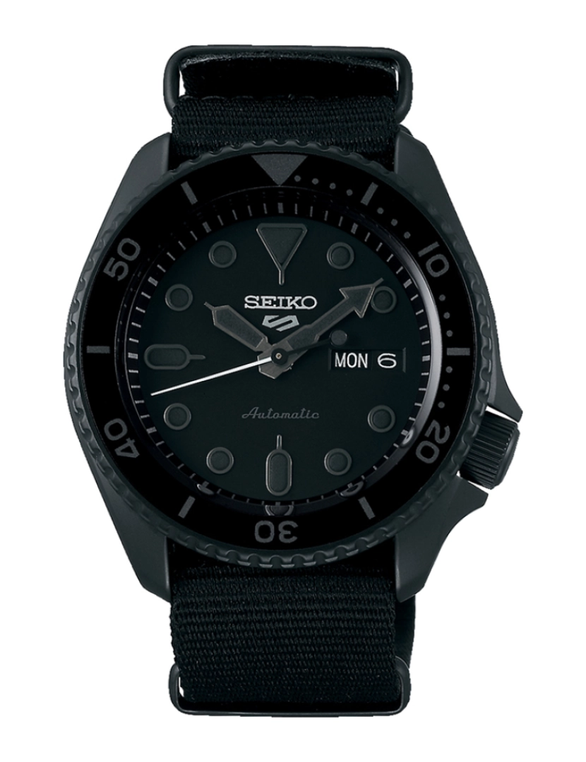 Seiko - Relógio de Homem Preto