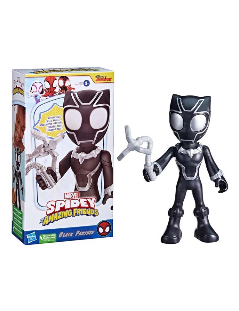 Hasbro - Spidey Amazing Friends Hero Black Panther F72605X2