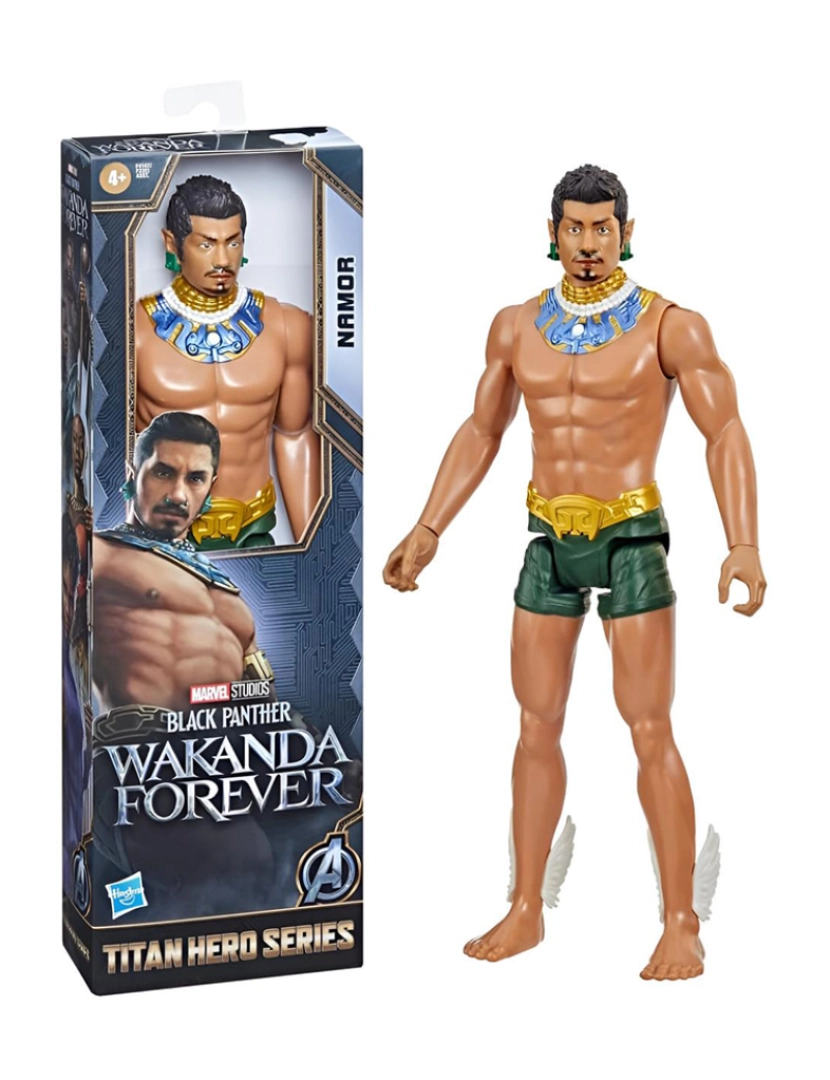 Hasbro - Avengers Figura Titan Namor F4147