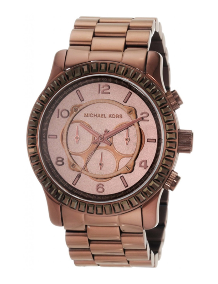 Michael Kors - Relógio Senhora e Castanho /Rosa MK5543