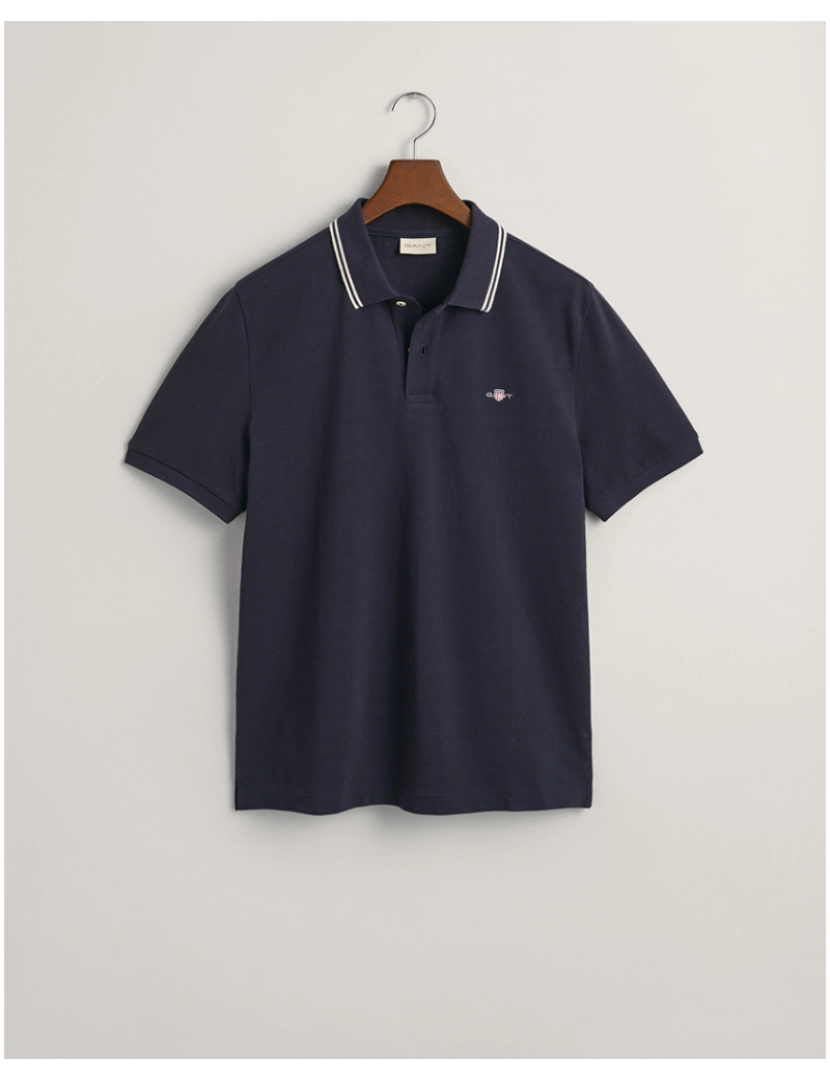 Gant - Polo de Homem Azul