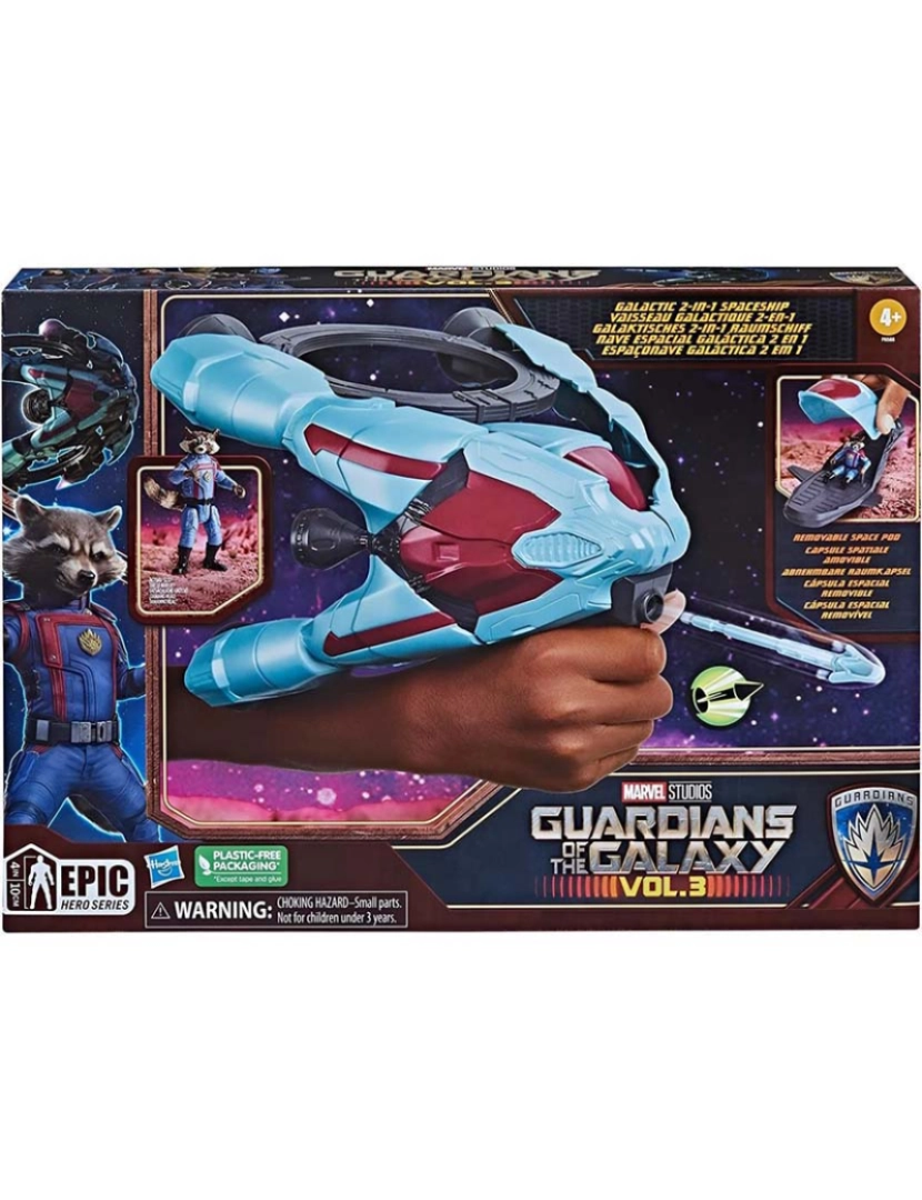 Hasbro - Avengers Guardiões Da Gal.Nave Espacial  F65885L0