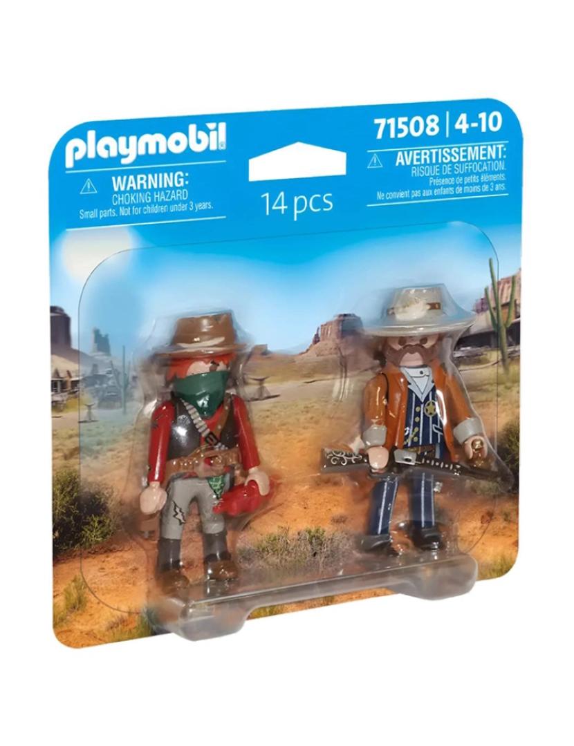 Playmobil - BANDIDO E XERIFE 71508