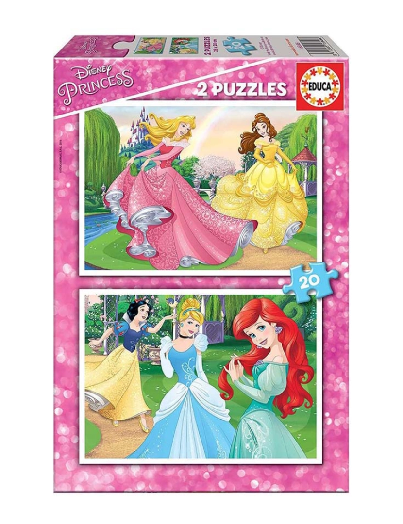 Educa - 2 X 20 PRINCESAS DISNEY 16846