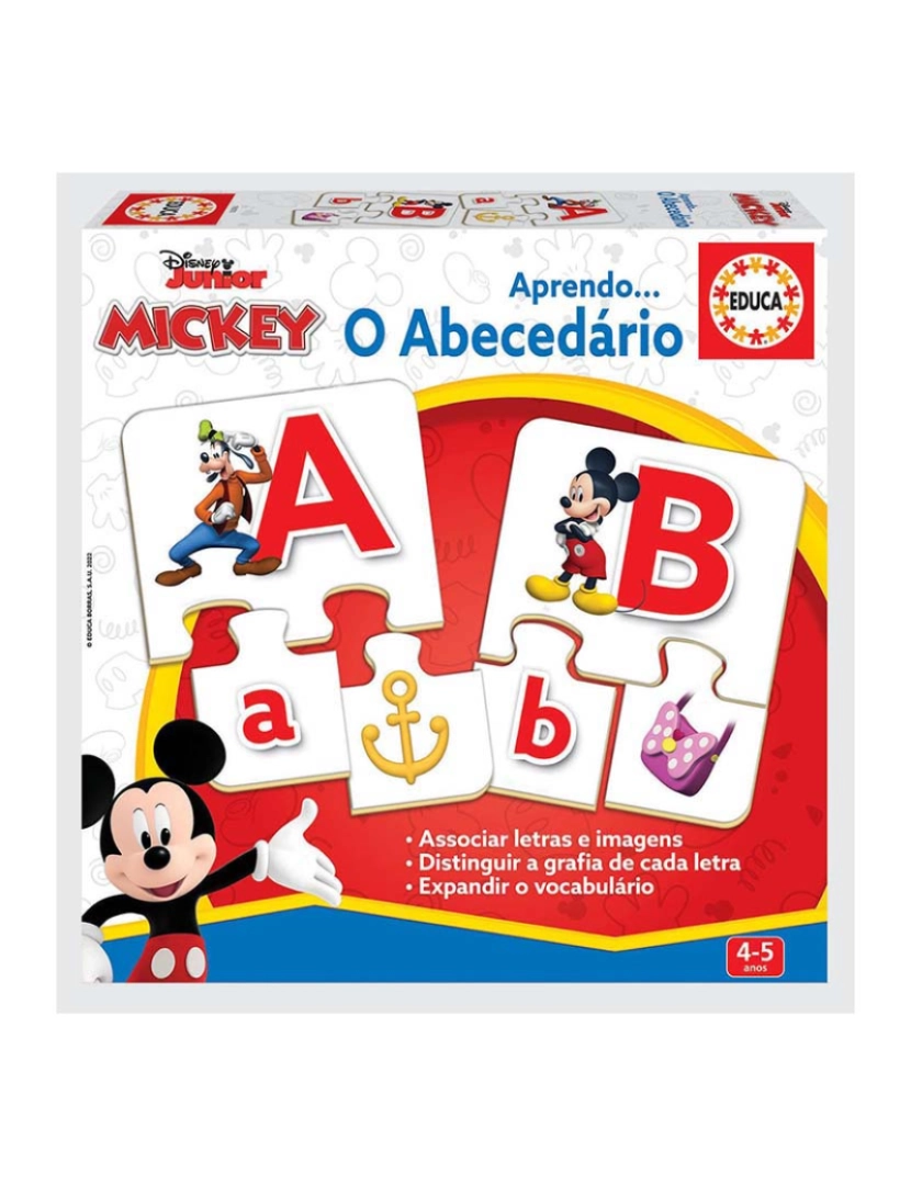 Educa - O Abecedário Mickey And Friends 19373