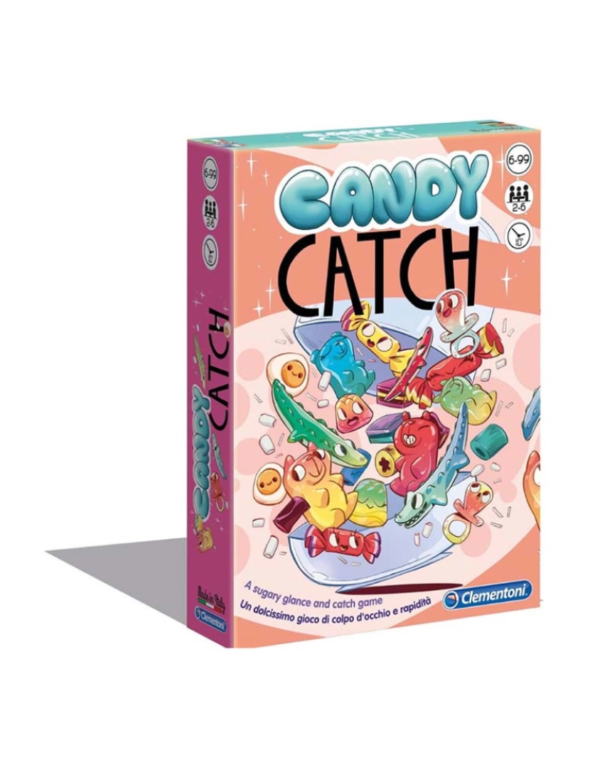 Clementoni - JOGO CANDY CATCH (APANHA E GANHA) 16565