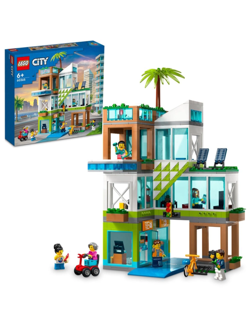 Lego - LEGO CITY CONSTRUÇÃO DE APARTAMENTOS 60365